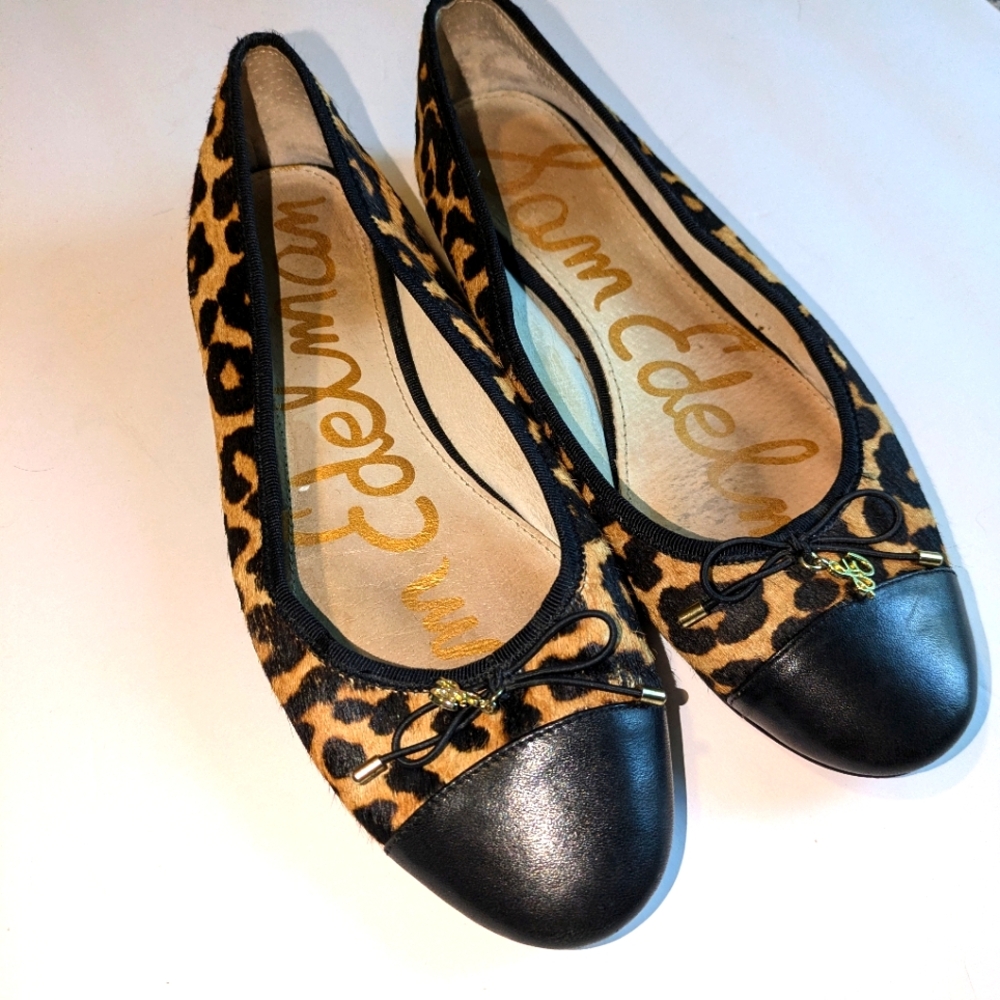Sam Edelman Leopard ballet flats-